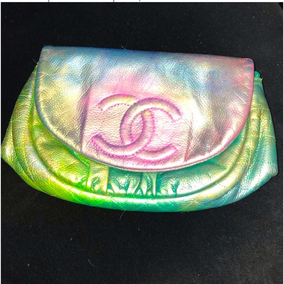 Custom metallic rainbow before and after iridescent Ombre chanel - Picture 2 of 16